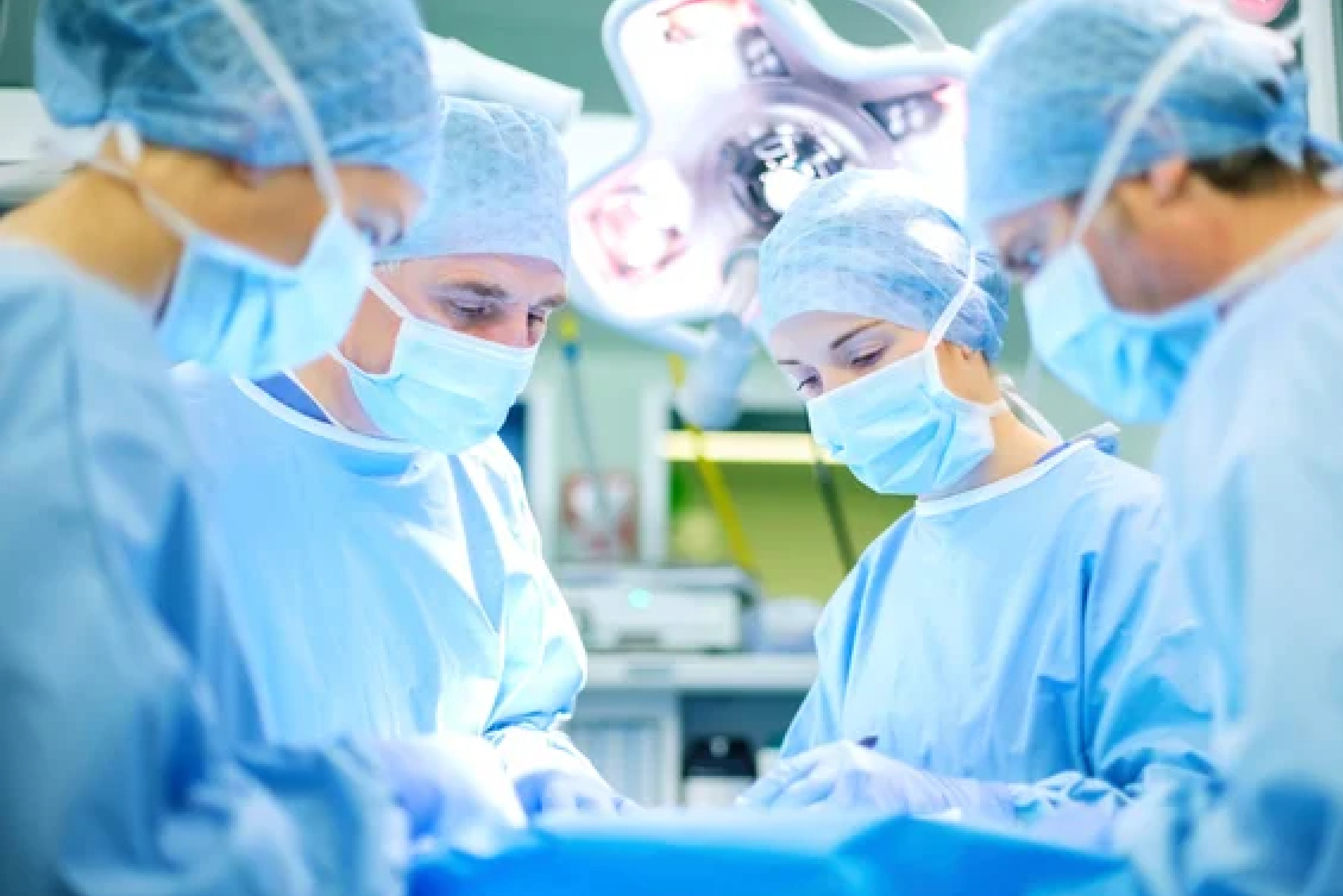 a group of doctors in surgery